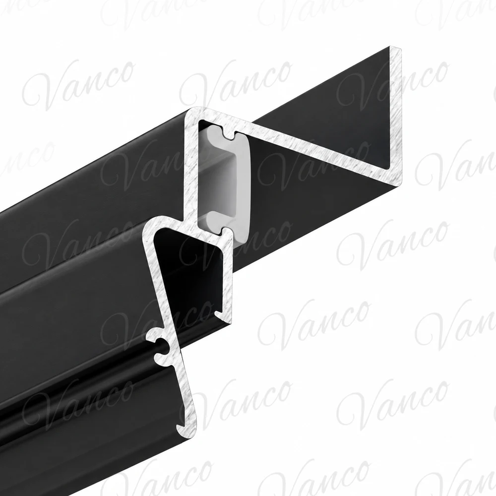 Профиль парящий под вставку Contour-Pro LED стеновой (2м)